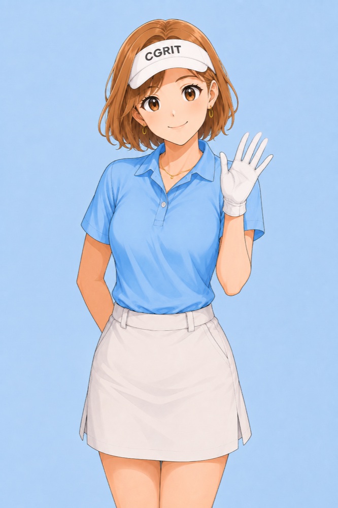 手を振って見送る案内役の女性